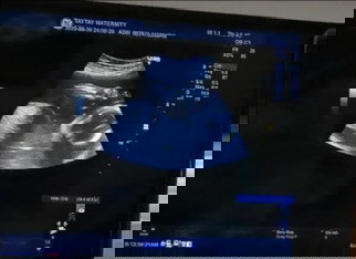 My baby wants to say HI to all of you