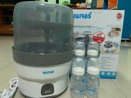 ส่งต่อค่ะ เครื่องนึ่งขวดนมเนเจอร์ 1000 บาท