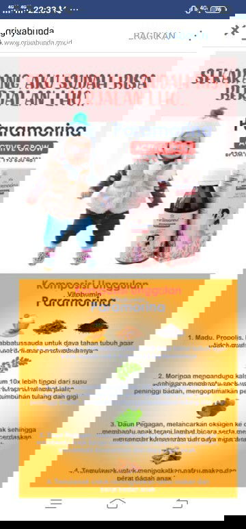 Blm dpt berjalan pd usia 16 bulan