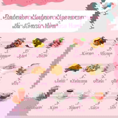 Apa kudapan kegemaran anda semasa hamil?