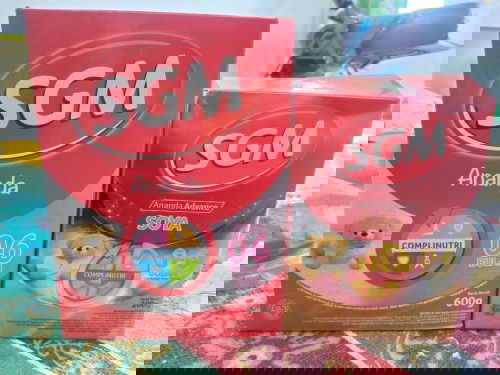 susu SGM 0-6 dan SGM soya