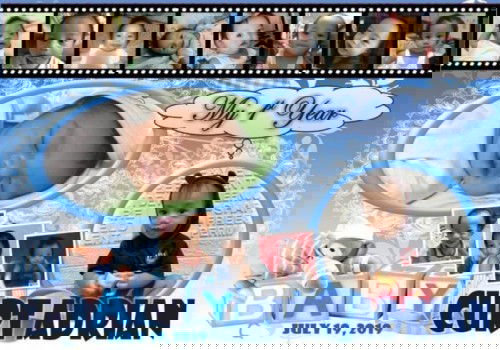 Customized babys 1st year pictures