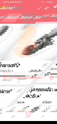 เริ่มนับวันคลอดแล้วคุณแม่ท้อง4