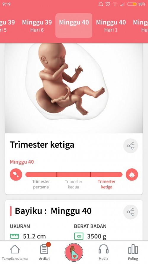 Udah hpl jadi cemas belum ada kontraksi asli atau tanda''