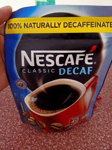 Decaffeinated coffee