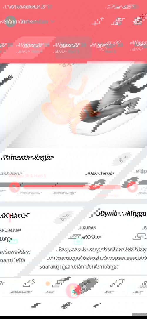 Menunggu gelombang cinta dari dede utun