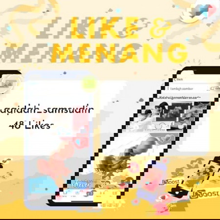 Tahniah kepada pemenang Like & Menang Kredit Boost!