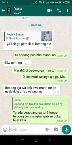 fungsi bedong