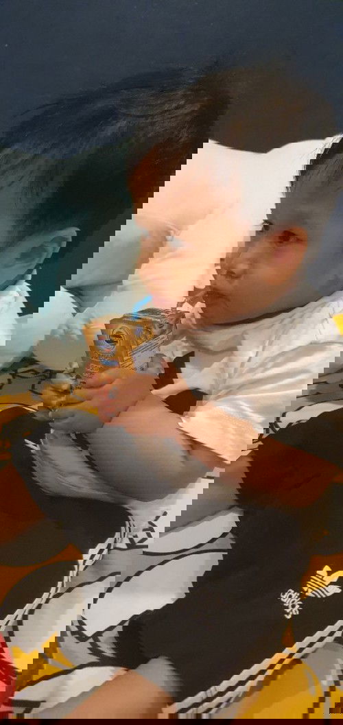 ถึงวัยเสริมนมกล่องแล้วค้าบ