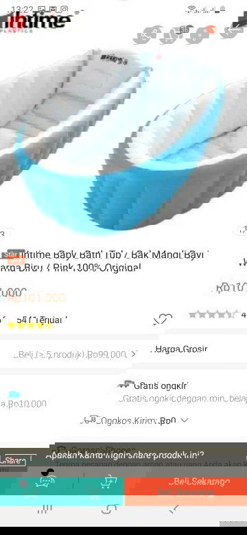 Saran bak mandi bayi