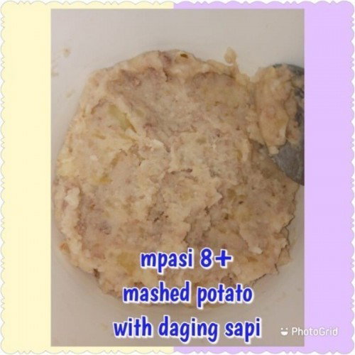 Resep MPASI 8+ : mashed potato