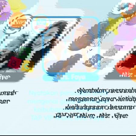 Sesi Tanya Pakar bersama VIP Mum, Mrs. Faye tentang Perjalanan Seorang Ibu