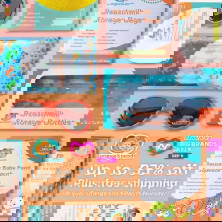 9.9 SALE: Orange & Peach