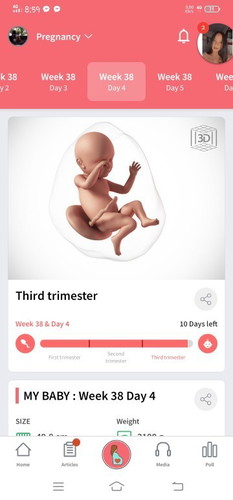 Hanggang ilang weeks Po pag second baby na?