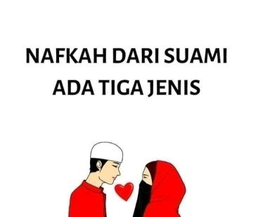 3 Nafkah Suami untuk Istri
