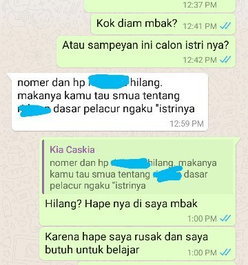 Gak pernah di anggap
