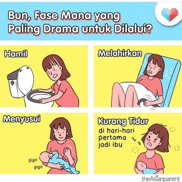 Fase yang paling drama menurut bunda