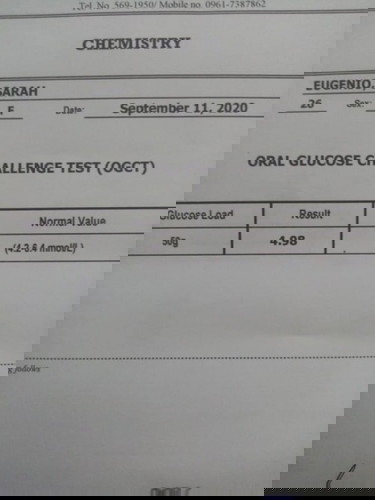 OGCT RESULTS