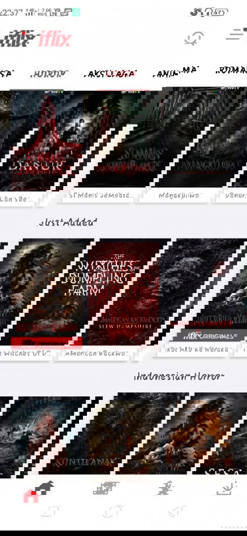 Hobi nonton horor saat hamil.