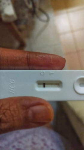 Tadi memang mula2 test da naik samar tapi kabur dari yg ni.. Then makin lama makin nampak samar tu..