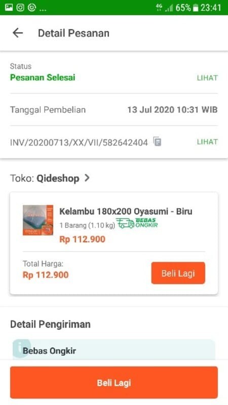 Jual kelambu oyasumi