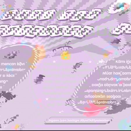 Misi Pencarian #bayiTAPseptember bermula!