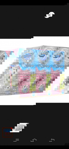 Okey x bagi susu kotak segera dkt baby umur 1 tahun,dutch lady strawbery..sbb anak suka yg tu jew..