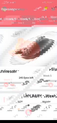I'm on my week5, first time mom here. Got no morning sickness