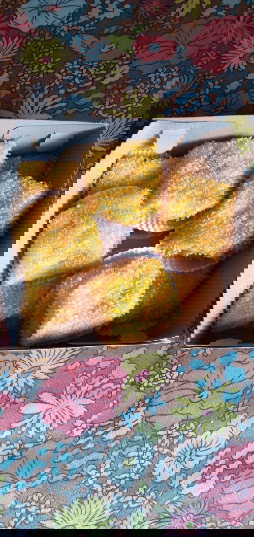 Bubur sumsum & risol mayo