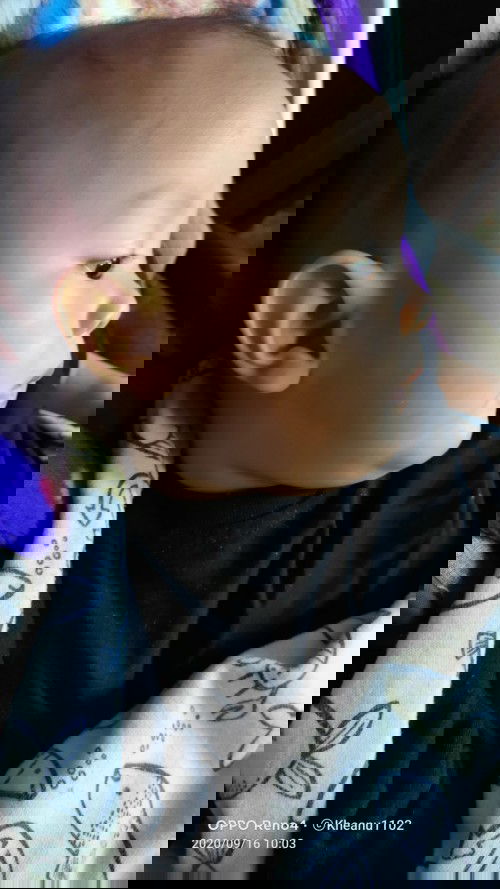 Bayi 7bulan tdr gelisah