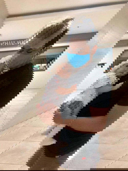 Knocking on your kind hearts for my little niece