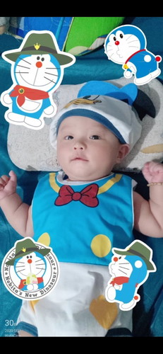 Bé muốn trở thành doraemon 💓