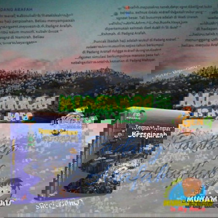 Buku edukasi Muhammad is my hero