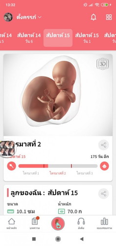 อายุครรภ์15 week ดูเพศได้ยังค่ะ