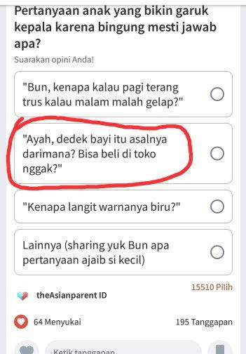 Ketika voting poling di tAp