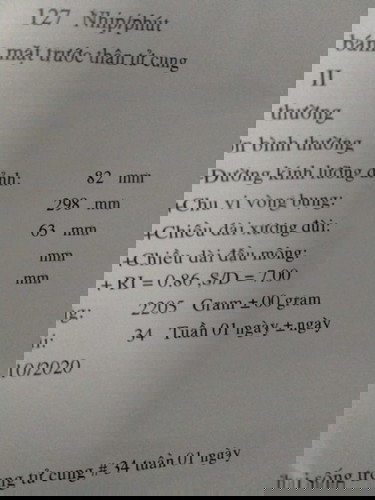 Trong giây siêu âm là vày mà theo thông tin trang bà bầu thì chiều dài từ đầu tới gót chân 45- 47