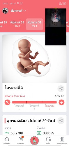 ไกล้ครบกำหนดคลอดแล้ว