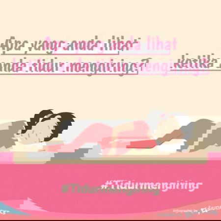 Kongsikan pandangan tidur mengiring anda!