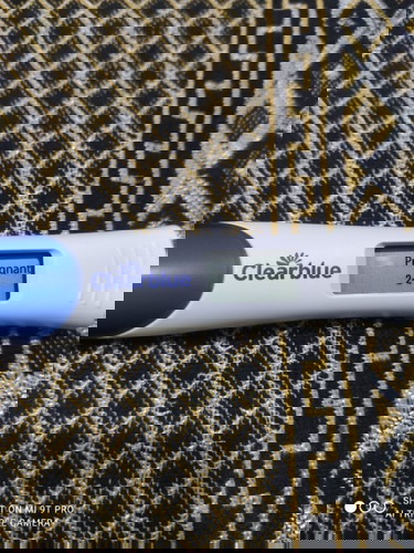 ok ka guna clear blue ni?
