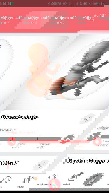 Lewat hpl belum lahir