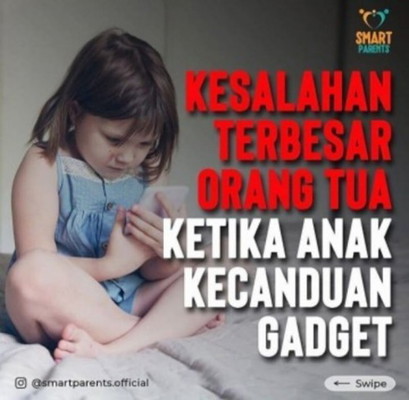 Anak kecanduan HP salah siapa?