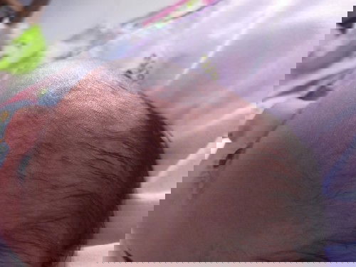 rambut bayiku belum tumbuh