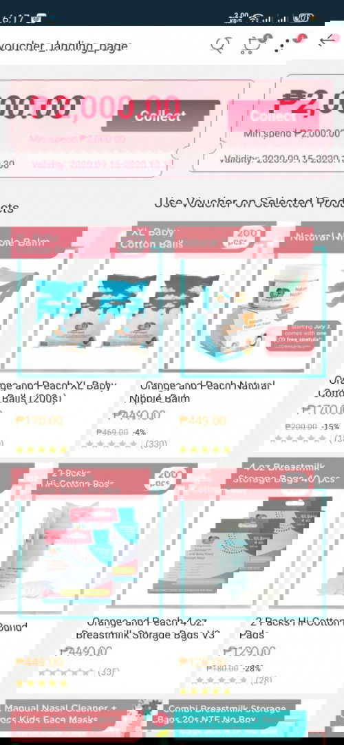 Nanalo sa baby shower