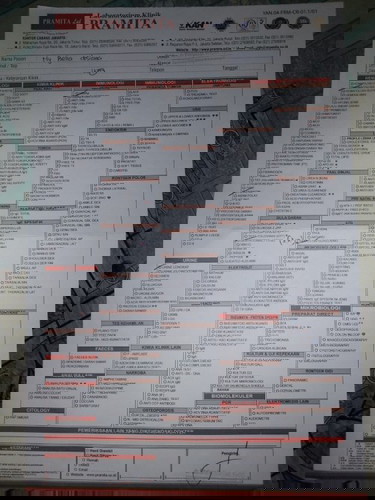 biaya cek lab di puskesmas jakarta timur dan sekitarnya