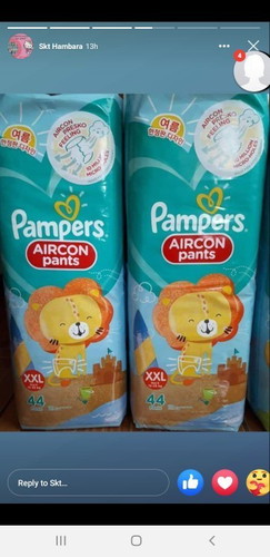 Pampers aircon