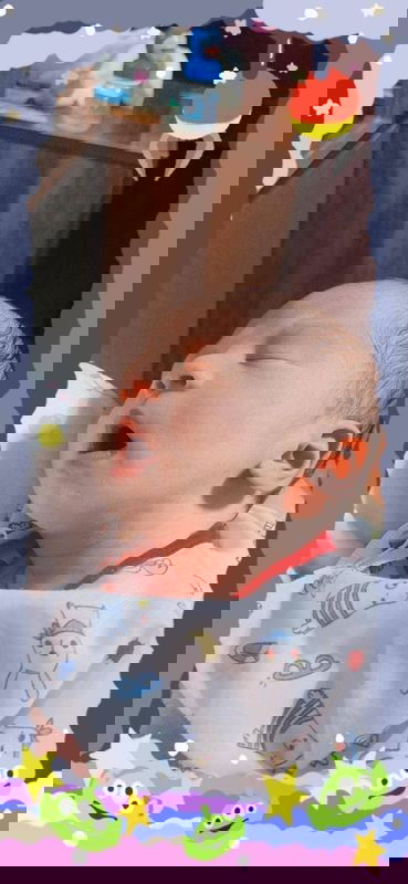 ตอนหลับนู๋ก็น่ารักดีนะแม่