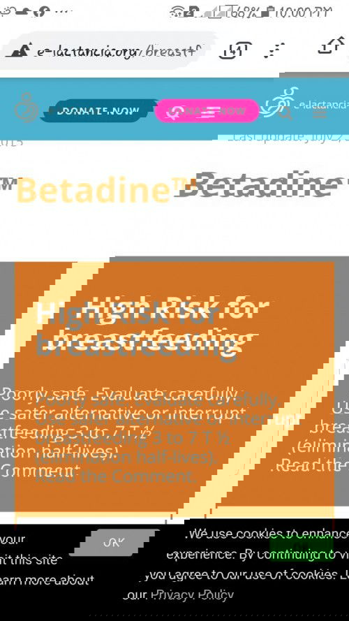 Betadine/CS/Bf