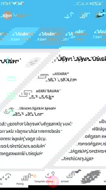 Bun mau tnya itu ug terterah berat bdan nyo itu bner apo bun yo..kok biso tau brat bdan nyo byi sya