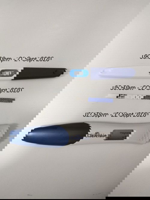 Ada darah line buat kali ke 3 selepas +ve hamil