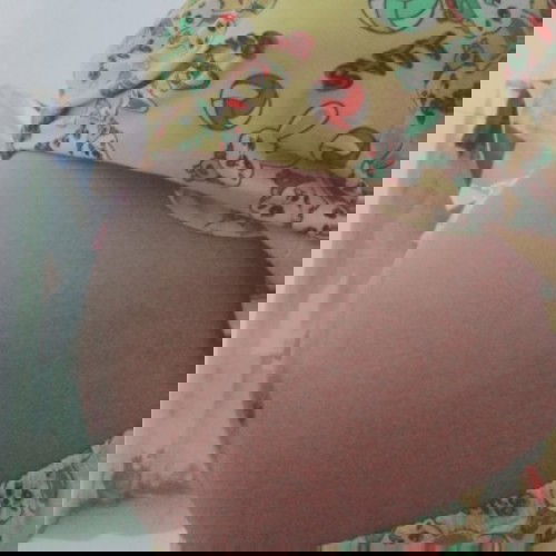 Các mom oi cho em hỏi em bầu 36w bụng như vậy là tuột chưa ạ